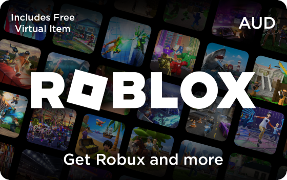 Get even more out of Roblox. Deck out your avatar and unlock additional perks in your favorite experiences when you use Roblox Gift Cards to purchase Robux (Roblox's virtual currency). Or get exclusive access to virtual items, a monthly Robux stipend, and more by redeeming your gift card for a Roblox Premium subscription. Each gift card grants an exclusive virtual item upon redemption. Roblox is a global platform where everyday millions of people come together to explore, chat, and hang out in millions of immersive 3D experiences created by the community