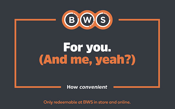 Every day’s a special day at BWS Celebrate online or at over 1200 stores across Australia with great specials on an extensive range of beer, wine and spirits. Shop any time because there’s no expiry date.