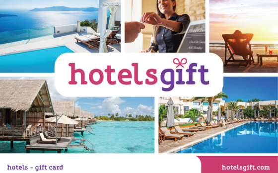HotelsGift® offers the world’s best Hotel gift card with over 800,000 Hotels, Villas & Apartments to book with one gift card.
Access brands such as Marriott, Hyatt, Hilton, Wyndham, Fairmont, Accor, IHG and thousands of other trusted travel partners.