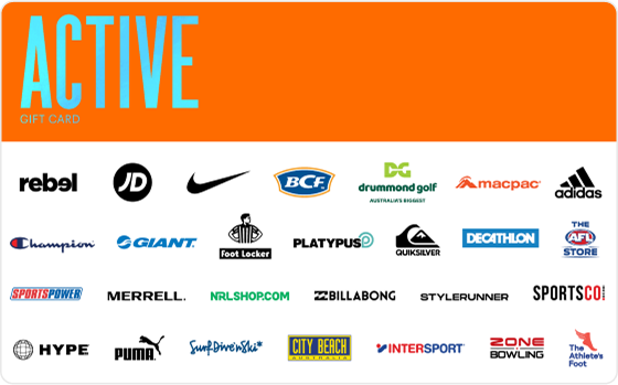 The Active Gift Card